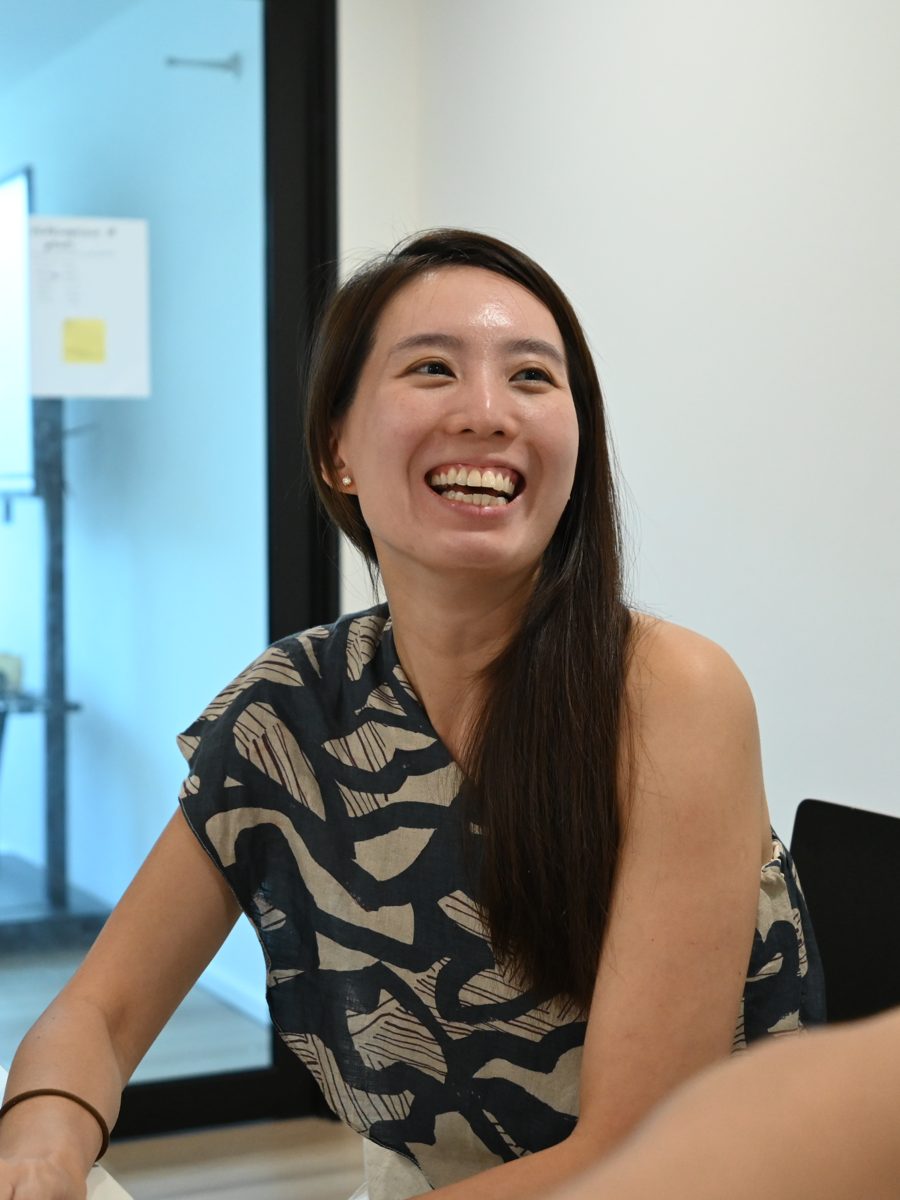 Portrait of a tutor at her centre